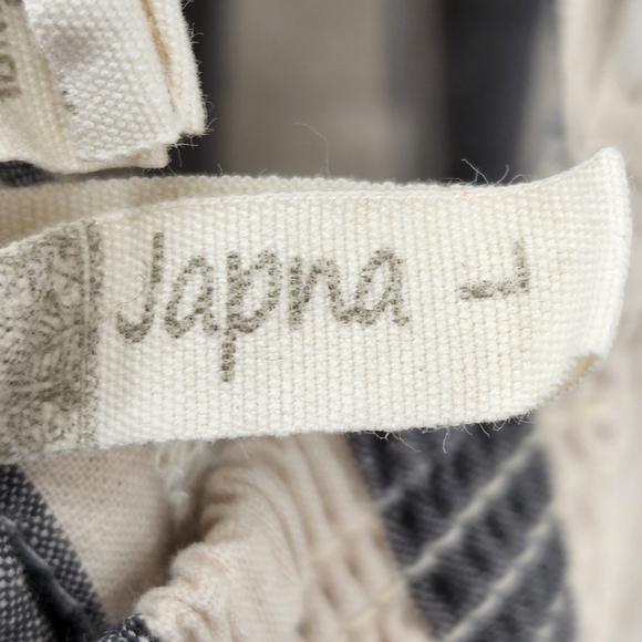 Japna Women's Striped Back-Tie Jumpsuit - L - Picture 4 of 7